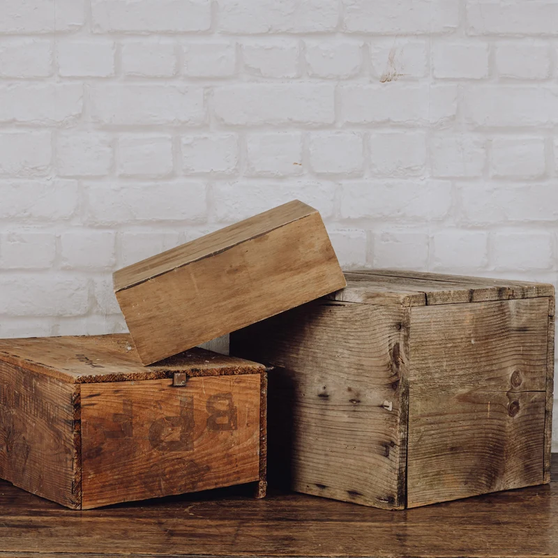 Caisse en bois taille M