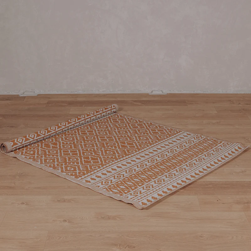 Tapis extérieur orange #1