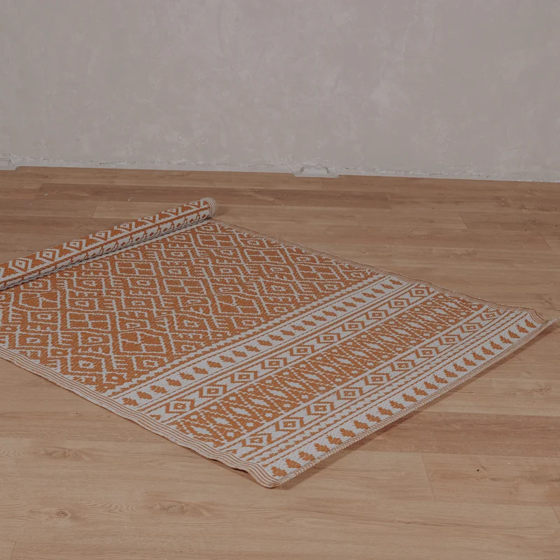 Tapis extérieur orange #1