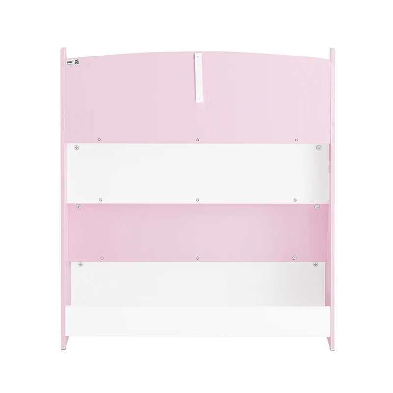 SoBuy KMB32-P Bibliothèque Enfant, Étagère à Livres Enfants, Étagère de Rangement pour Chambre d'enfants