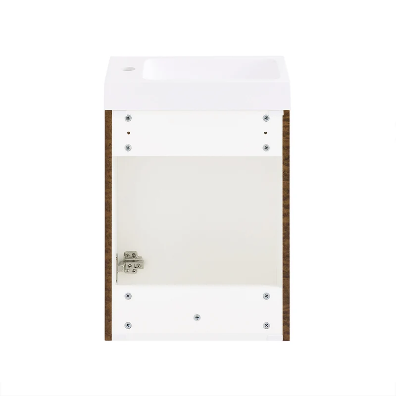 SoBuy BZR197-N Meuble Suspendu avec Lavabo