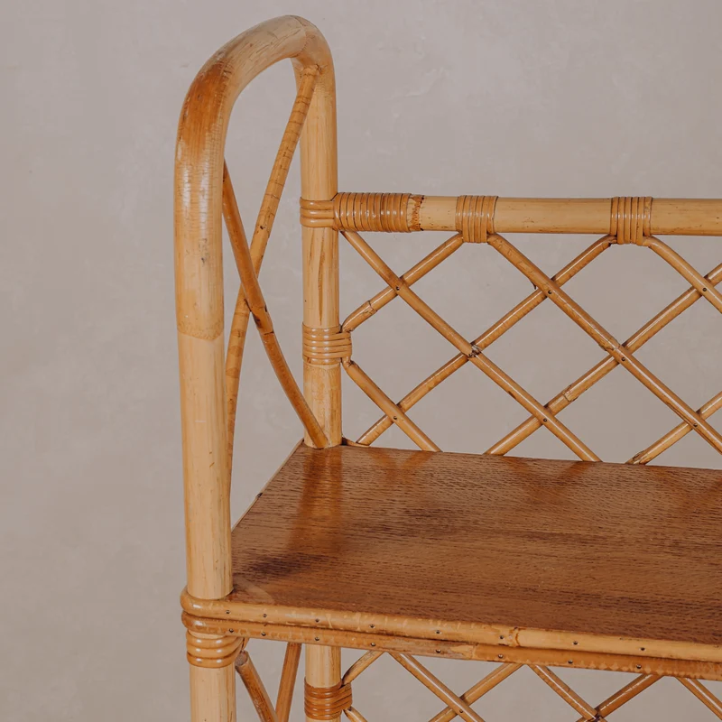 Etagère en rotin GM