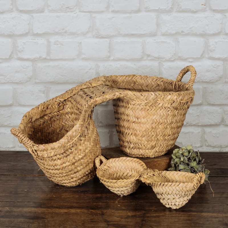 Panier tressé double
