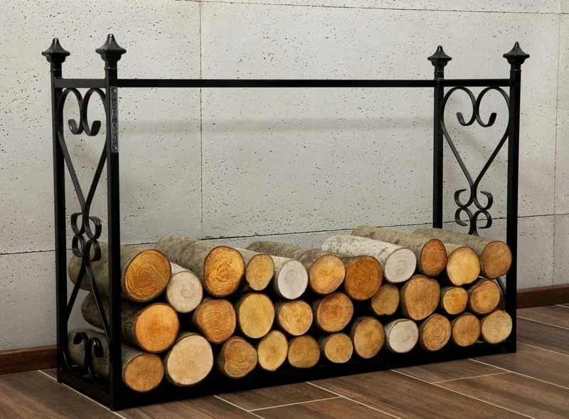 Cook King - Range Buche Interieur, Porte Buche, Rangement Bois - «ALDI»