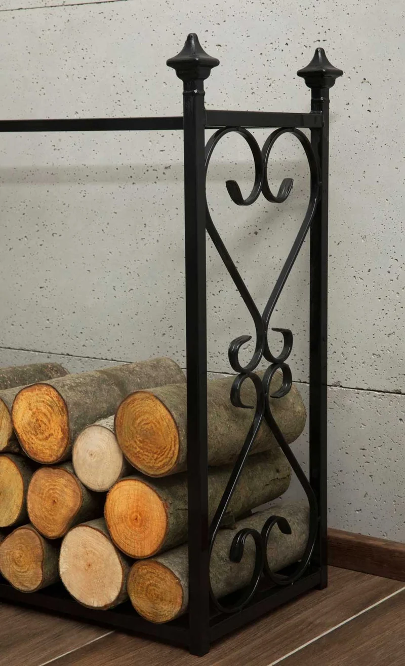 Cook King - Range Buche Interieur, Porte Buche, Rangement Bois - «ALDI»
