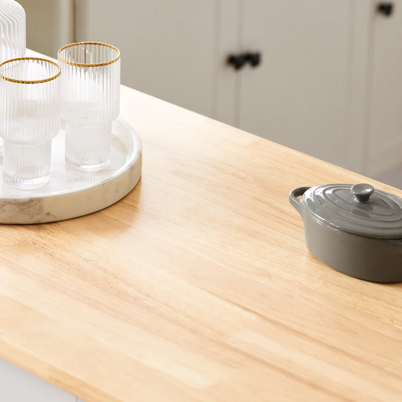 SoBuy FKW103-WN Desserte Îlot de Cuisine Desserte à roulettes Chariot de Cuisine Meuble de Rangement avec Porte-Serviettes, Placard Tiroir et 3 étagères