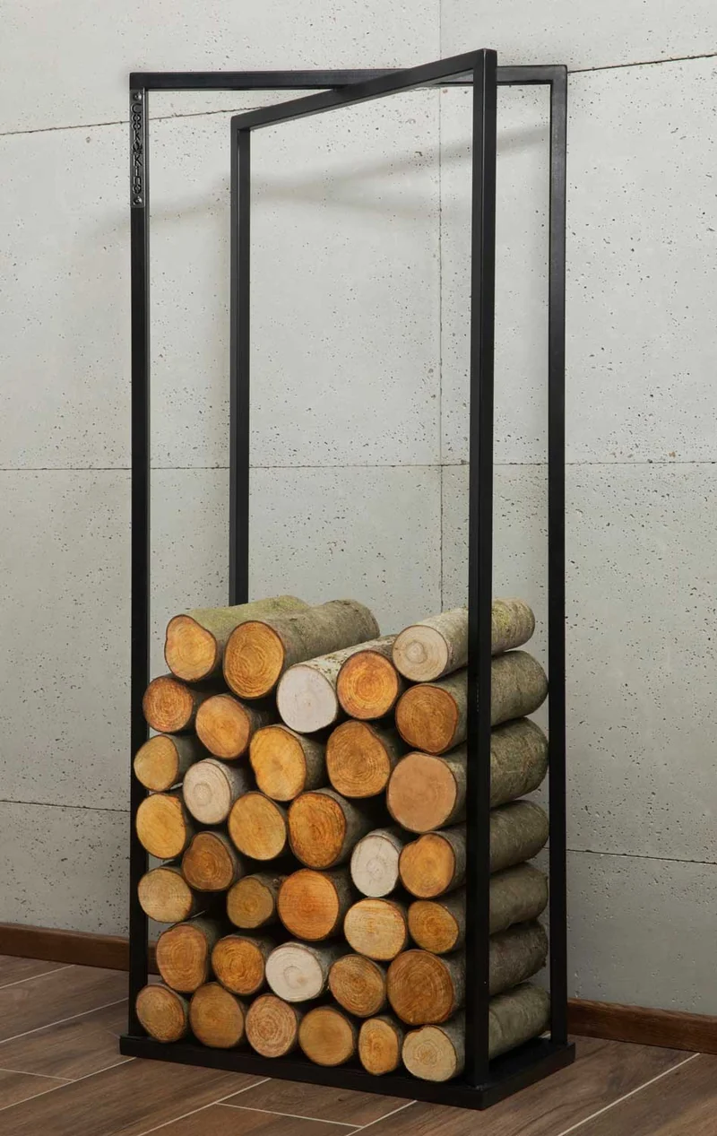 Cook King - Range Buche Interieur, Porte Buche, Rangement Bois - «LUIS»