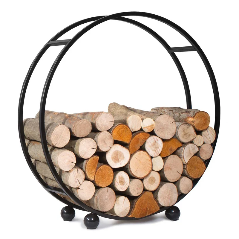 Cook King - Range Buche Interieur, Porte Buche, Rangement Bois - «DAISY» - 80cm, 100cm