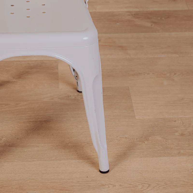 Chaise blanche Tolix