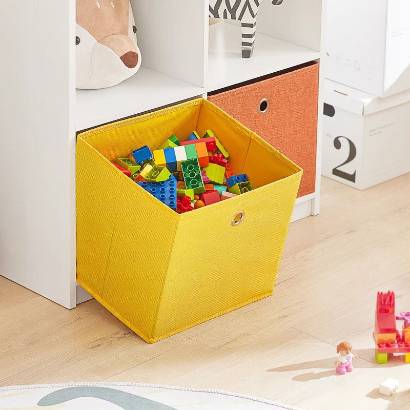 SoBuy KMB49-W Meuble de Rangement pour Livres et Jouets pour Enfant, Mini Bibliothèque en Forme de Maison