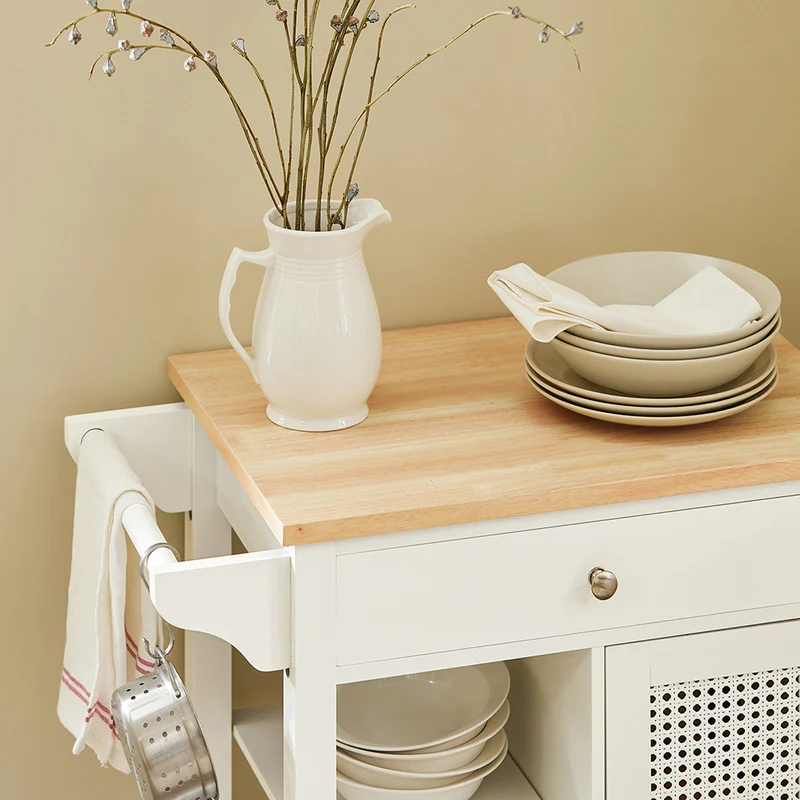 SoBuy FKW96-II-WN Desserte Roulant Buffet Meuble de Rangement Cuisine