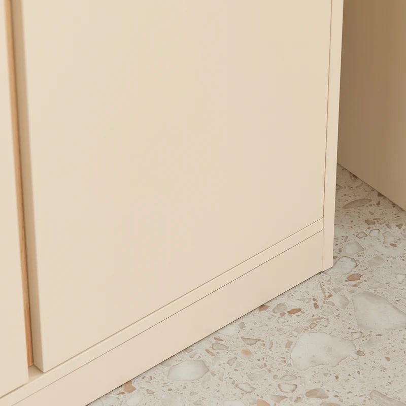 SoBuy BZR78-MI Meuble sous-Lavabo, Meuble sous Vasque, Meuble Salle de Bain avec 2 Étages et 2 Portes