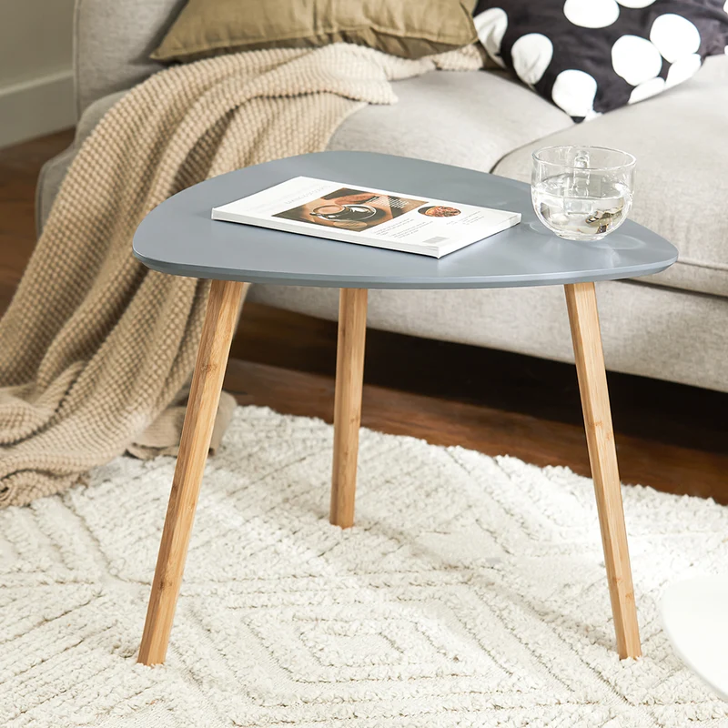 SoBuy FBT74-HG Tables Basses Gigognes Table café Table d'Appoint Table Basse Guéridon, Set de 2