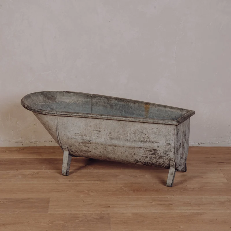Baignoire en zinc