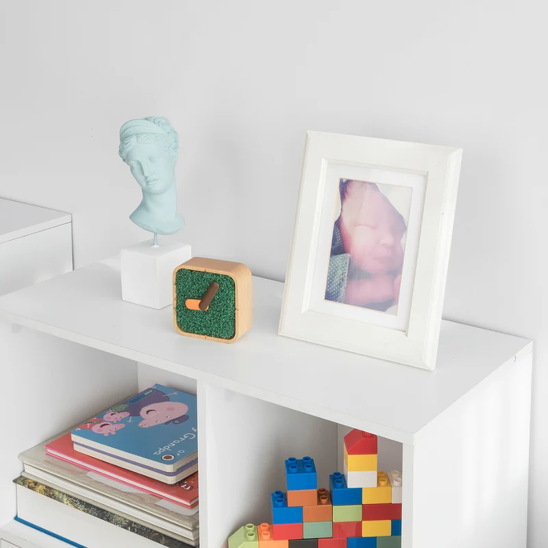 SoBuy KMB25-W Bibliothèque Meuble de Rangement pour Livres et Jouets Étagère de Rangement