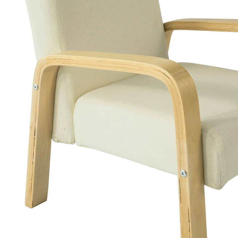 SoBuy KMB20-W Fauteuil Enfant avec accoudoirs Relaxant canapé Chaise Confortable