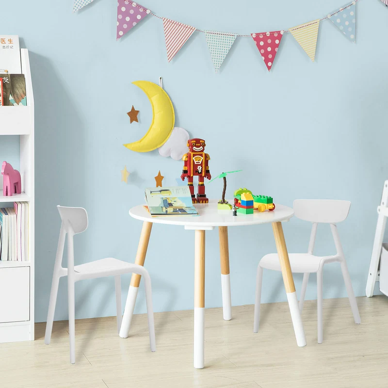 SoBuy KMB15-Wx2 Lot de 2 Chaise Enfant Design Chaise pour Enfants