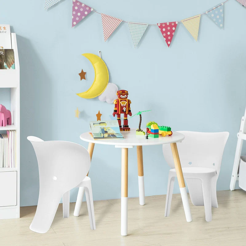 SoBuy KMB12-Wx2 Lot de 2 Chaise Enfant Design Chaise pour Enfants
