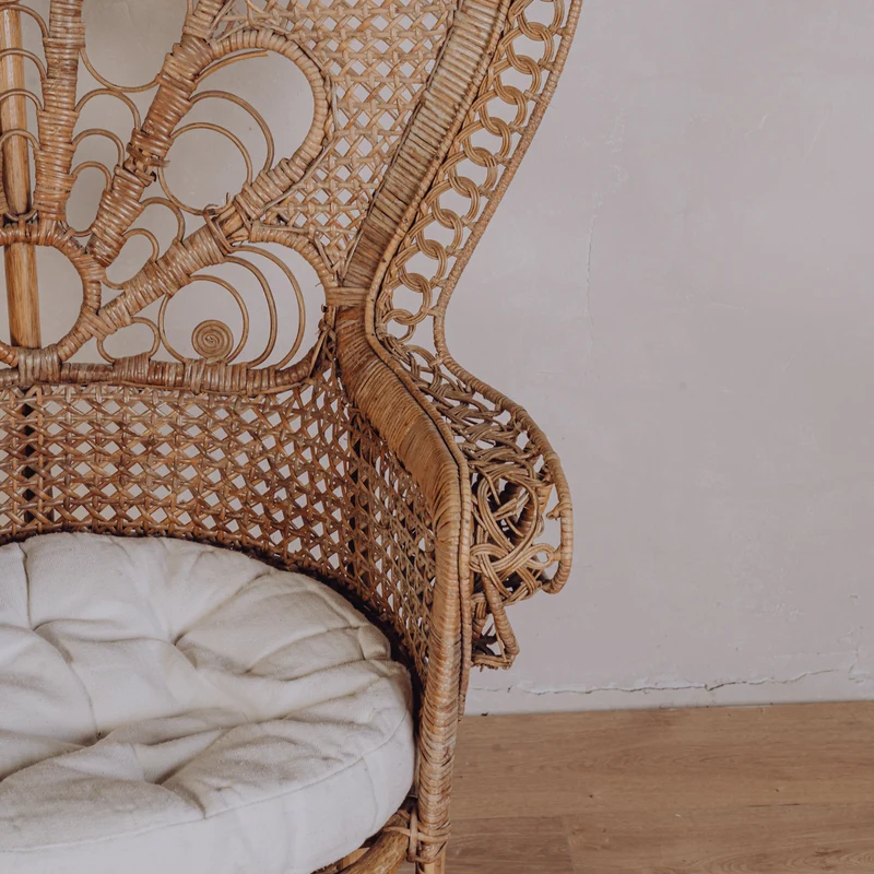 Fauteuil Emmanuelle - Rosace foncé