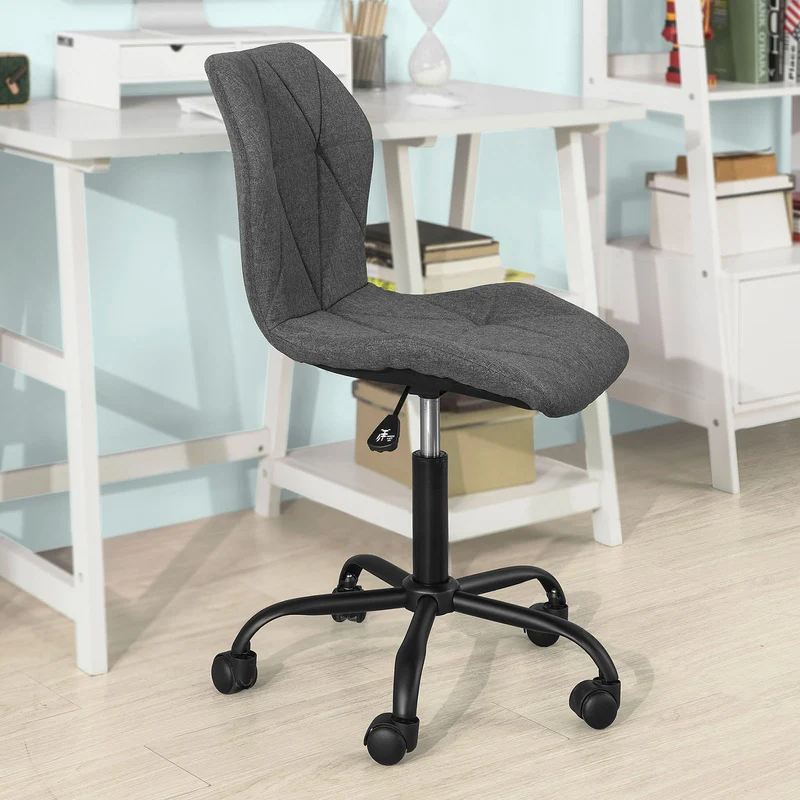 SoBuy FST66-HG Chaise de Bureau Ergonomique Fauteuil Pivotant Réglable