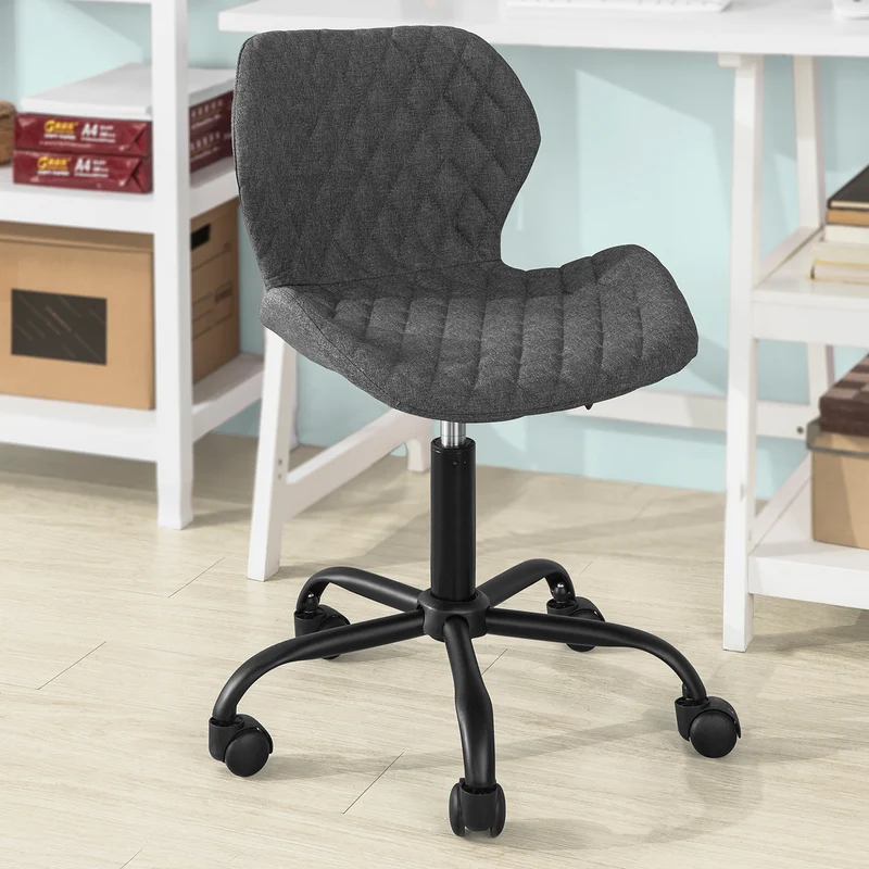SoBuy FST65-HG Chaise de Bureau Ergonomique Fauteuil Pivotant pour Ordinateur
