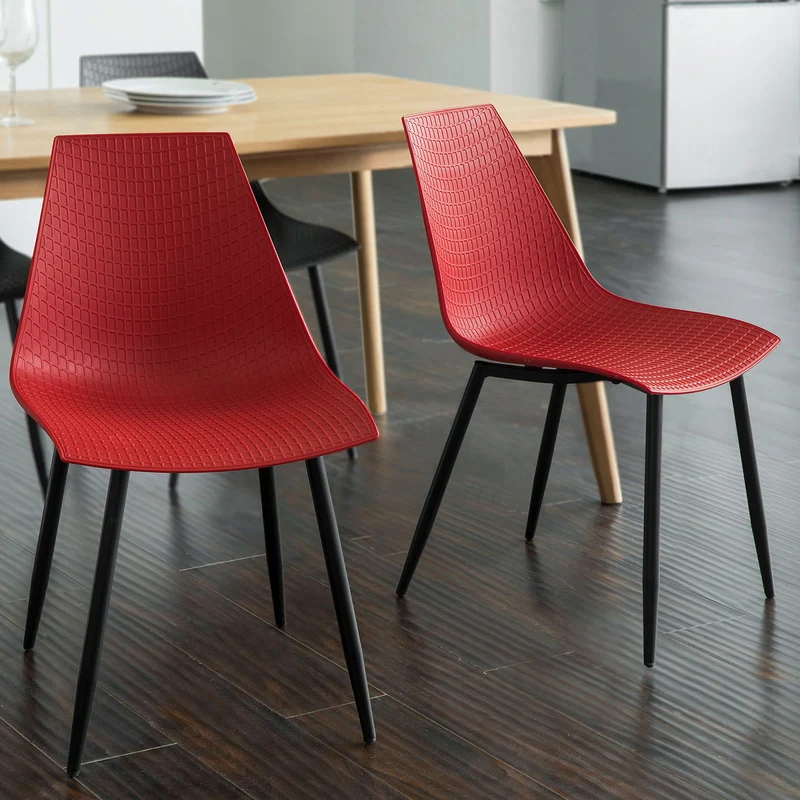 SoBuy FST60-Rx2 Lot de 2 chaises de Salle à Manger Cuisine Salle à Manger