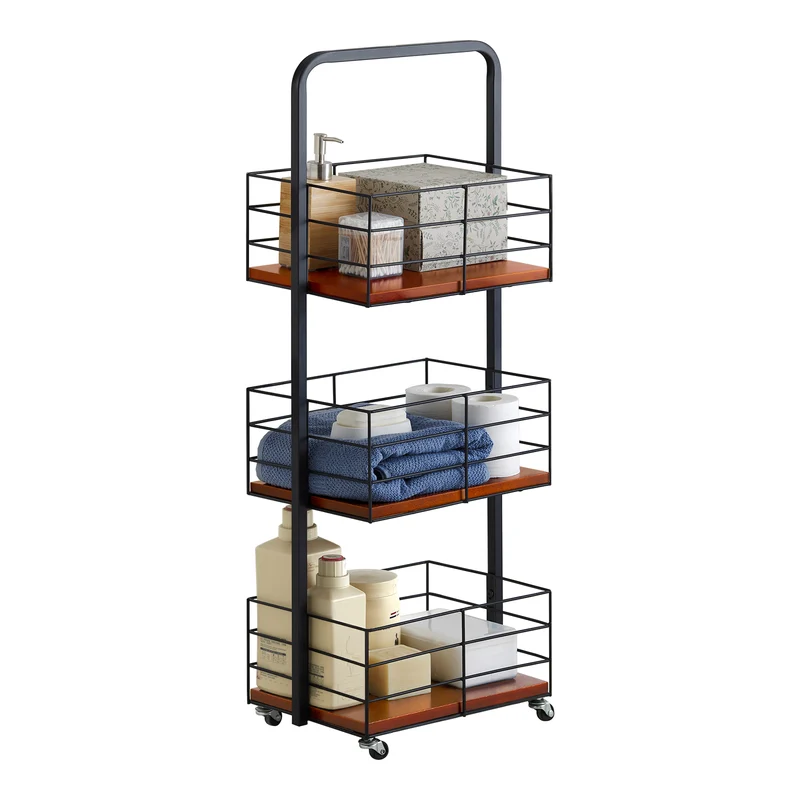 SoBuy NSR06-N Chariot de Stockage Etagère de Rangement Cuisine Tour de Rangement