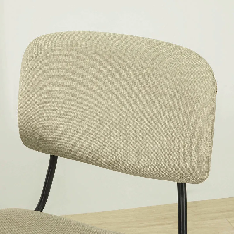 SoBuy FST54-MI Cuisine Chaise de Bureau à Manger avec Dossier de Siège Rembourré