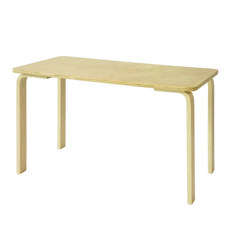 SoBuy KMB23-N Table de Jeu Sable pour Chambre d'enfant Table pour Les activités d’Enfants mobilier pour Enfant Conception Simple en Bois Naturel