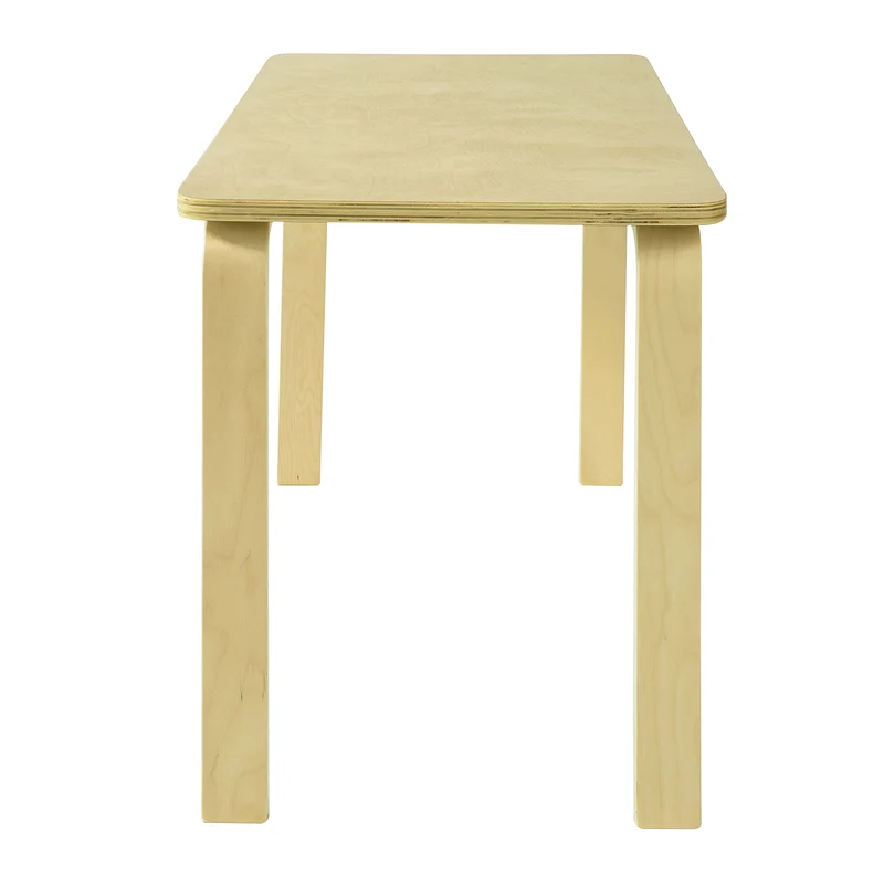 SoBuy KMB23-N Table de Jeu Sable pour Chambre d'enfant Table pour Les activités d’Enfants mobilier pour Enfant Conception Simple en Bois Naturel