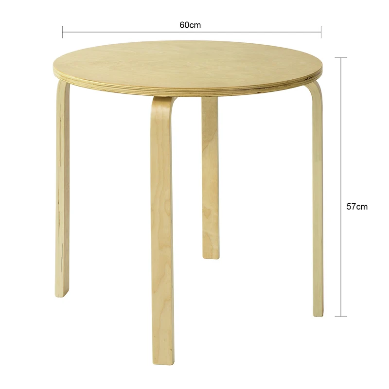 SoBuy KMB21-N Table de Jeu Sable pour Chambre d'enfant Table pour Les activités d’Enfants mobilier pour Enfant Conception Simple en Bois Naturel