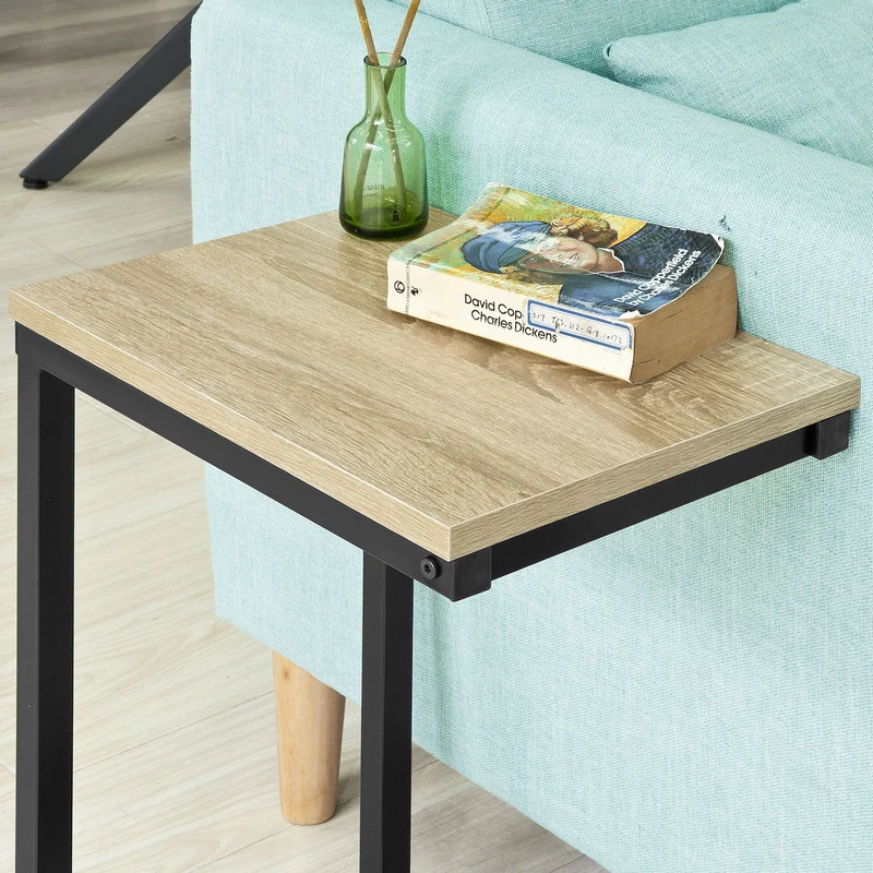 SoBuy FBT44-N Table d’Appoint Moderne Table Basse Bout de canapé à café