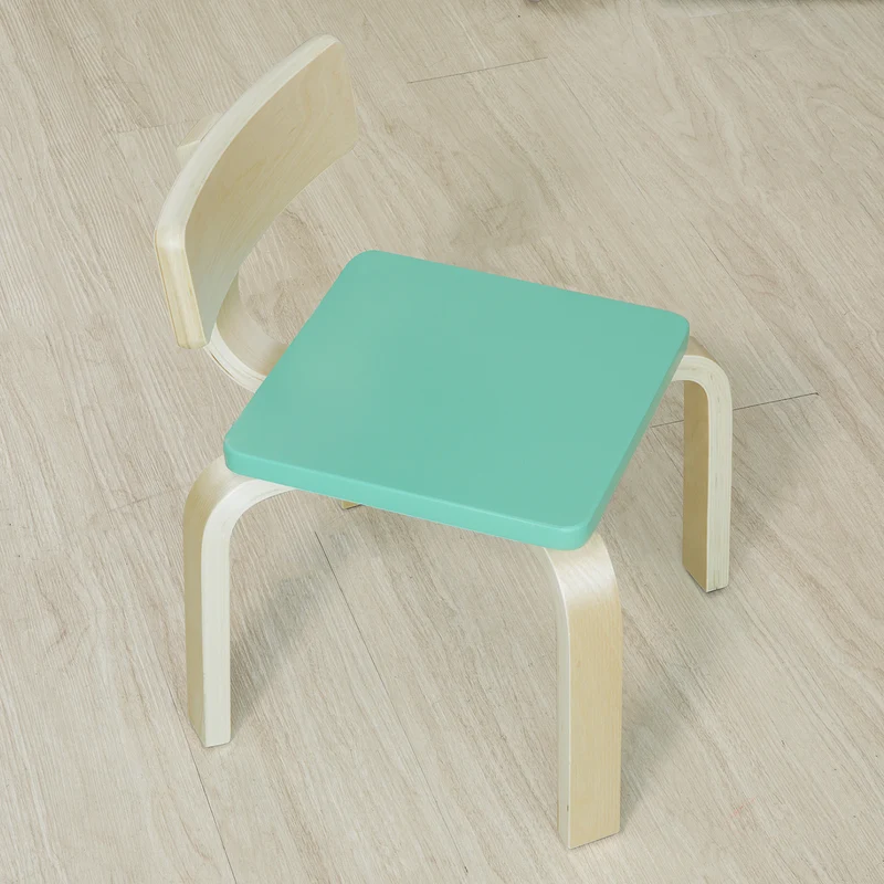 SoBuy KMB29-HB Chaise pour Enfant en Bois Bouleau Chaise Enfant Confortable