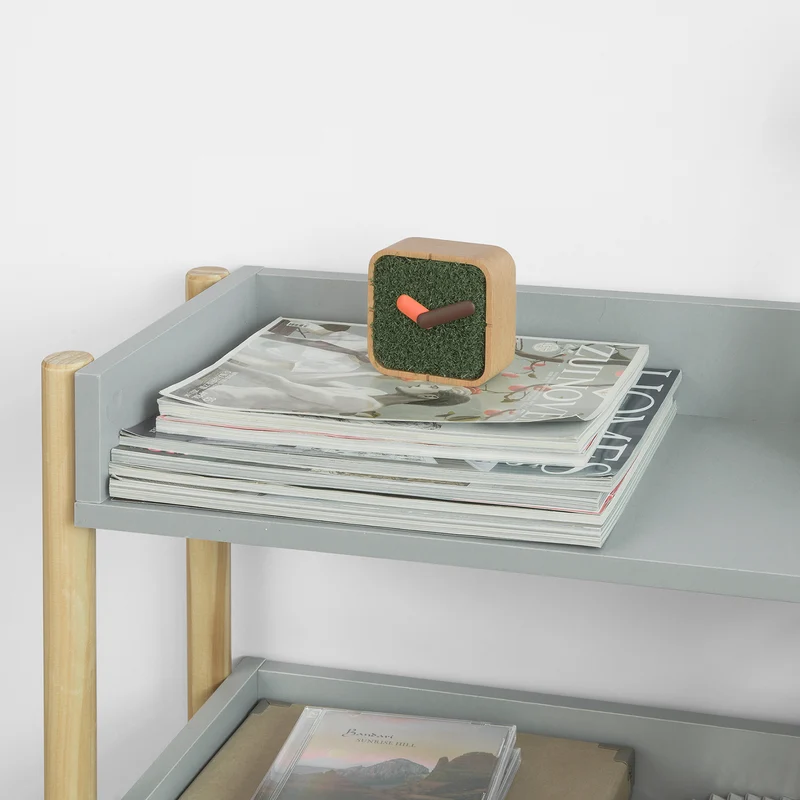 SoBuy KMB28-HG Bibliothèque pour Enfants à 2 Étages Étagère à Livres Enfants