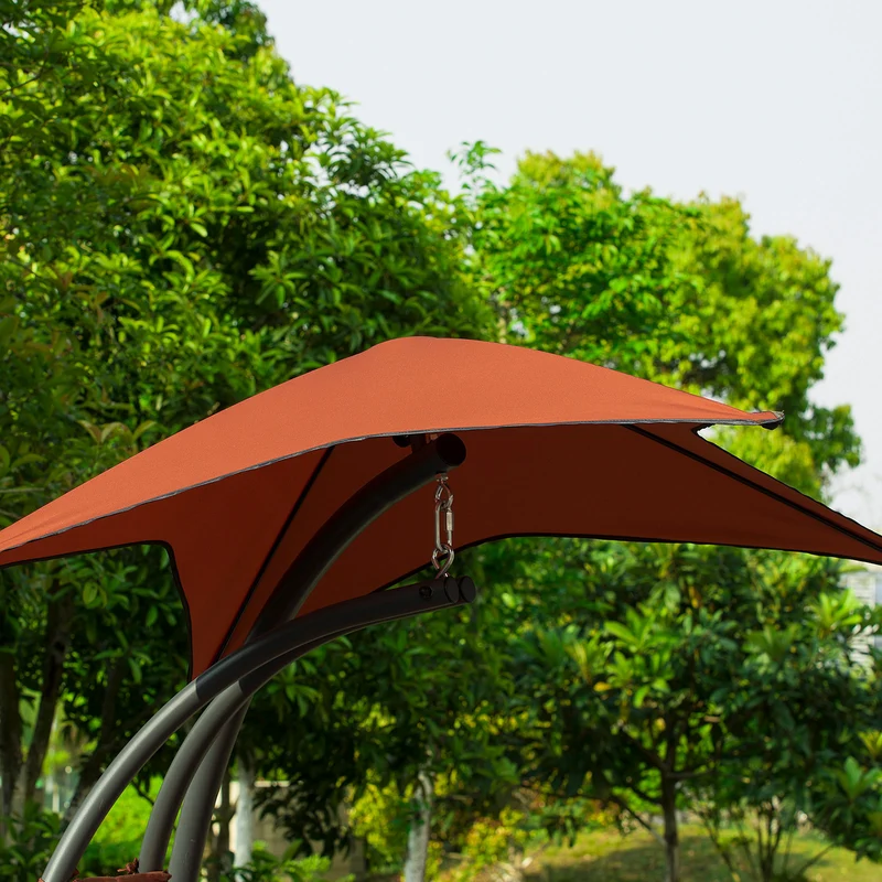 SoBuy OGS39-ZG Bain de Soleil Hamac Transat Suspend Balancelle de Jardin