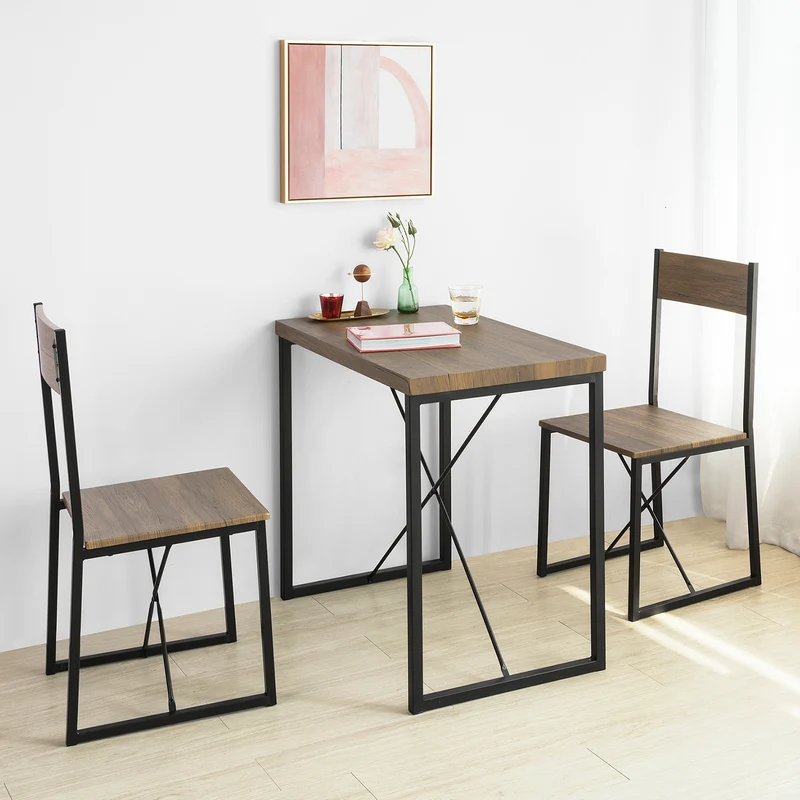 SoBuy FST67x2 Lot de 2 Chaises Cuisine chaises Salle à Manger avec Dossier