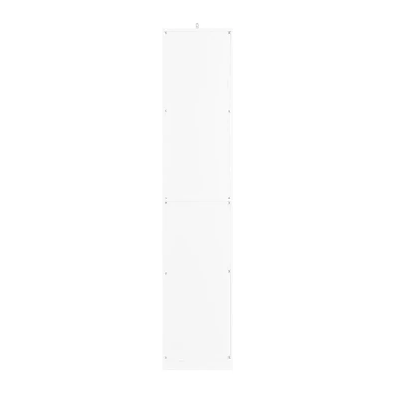 SoBuy BZR80-W Colonne de Salle de Bain 170 cm – Tiroir, Portes et Étagère Ouverte – Blanc