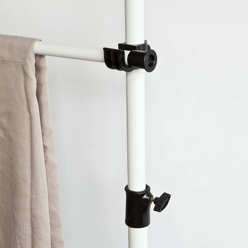 SoBuy FRG109 Télescopique Garde-Robe Système Herkule, 2 Barres Portant de vêtement