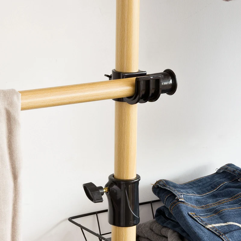 SoBuy FRG106 Télescopique Garde-Robe Système Herkule, Portant de vêtement