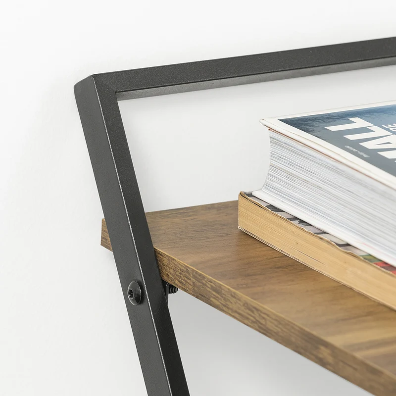 SoBuy FWT88-F Table Pliant pour Petits Espaces, Bureau d'Ordinateur Table d’Etude Bureau Portable à Domicile, Salon, Chambre, Aucun Assemblage Requis Design Industriel