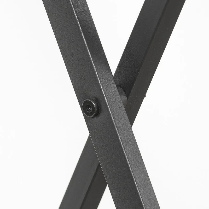 SoBuy FWT88-F Table Pliant pour Petits Espaces, Bureau d'Ordinateur Table d’Etude Bureau Portable à Domicile, Salon, Chambre, Aucun Assemblage Requis Design Industriel