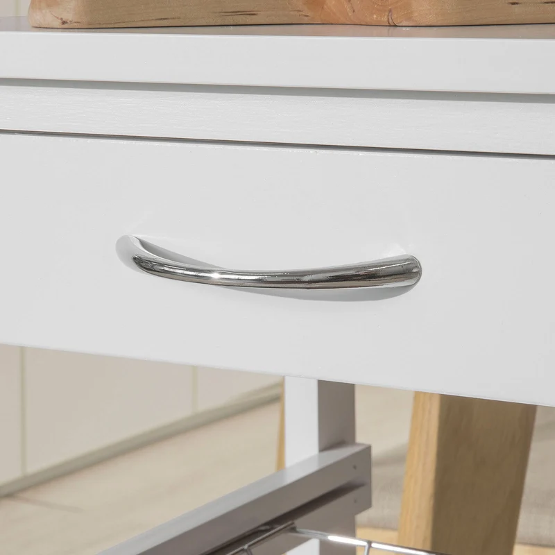SoBuy FKW78-W Chariot de Service Desserte de Cuisine à roulettes Rangement