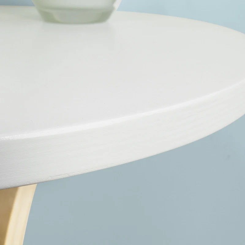 SoBuy FBT29-W Guéridon Table d'appoint ronde 3 pieds Bouts de canapé