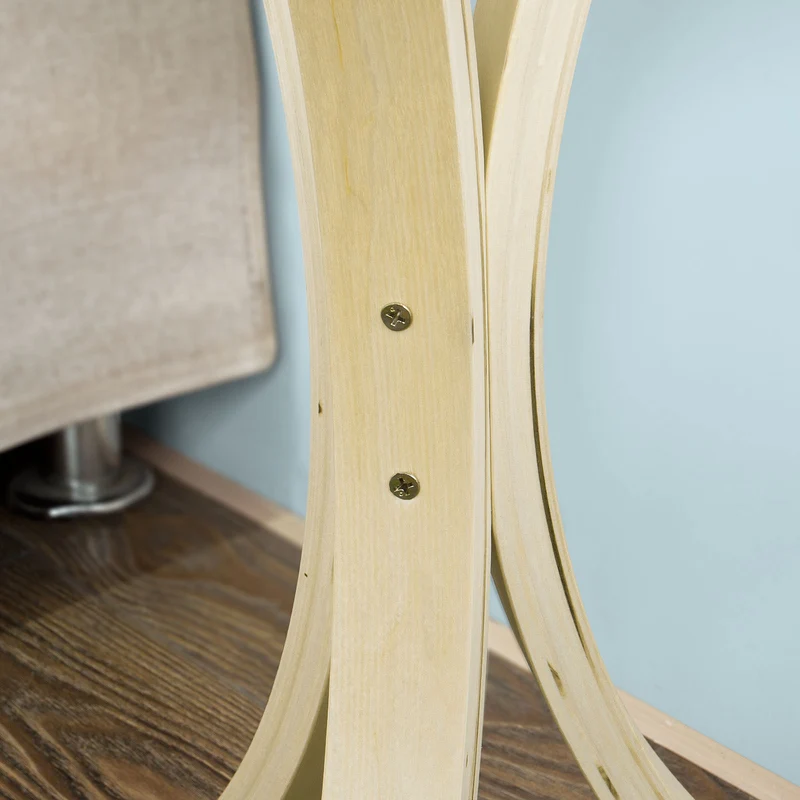 SoBuy FBT29-W Guéridon Table d'appoint ronde 3 pieds Bouts de canapé