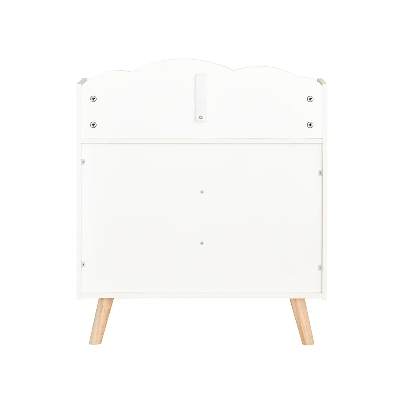 SoBuy KMB100-K-W Bibliothèque Enfant, Étagère à Livres, Étagère de Rangement Jouets pour Enfants, 2 Compartiments Ouverts