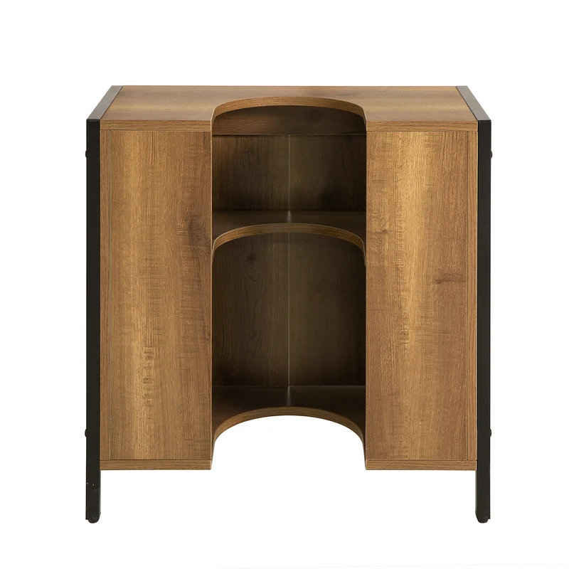 SoBuy BZR63-II-PF Meuble sous Lavabo Housse Colonne Lavabo