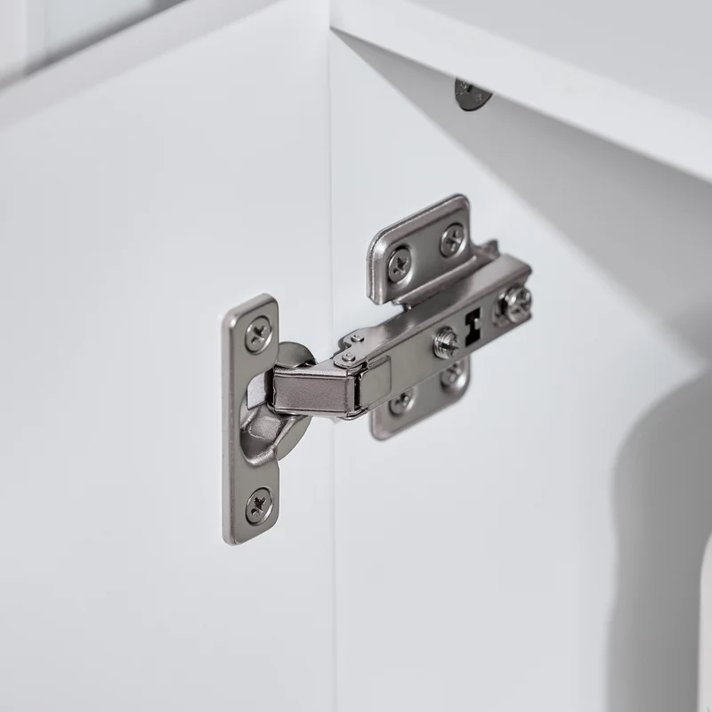 SoBuy BZR92-W Meuble sous Lavabo, Meuble sous évier, Meuble sous Vasque, Armoire Salle de Bain, Placard de Rangement